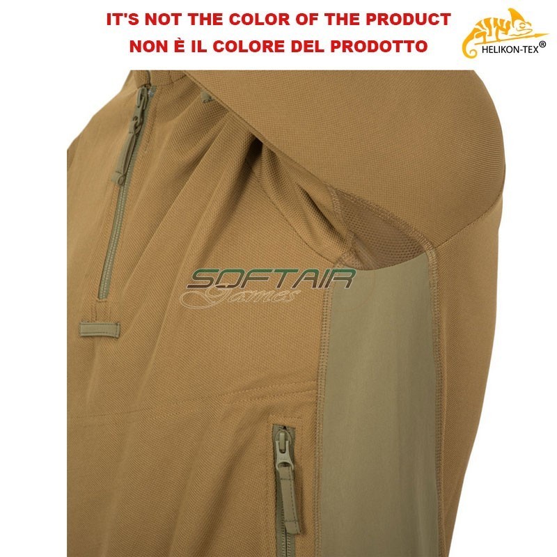 RANGE HOODIE® TopCool Olive Green / Black Helikon-tex® (ht-bl-brh-tc-0201a)