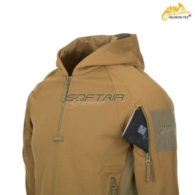 RANGE HOODIE® TopCool Coyote/Adaptive Green Helikon-tex® (ht-bl-brh-tc-1112a)