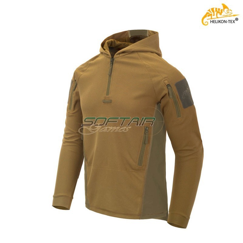 RANGE HOODIE® TopCool Coyote/Adaptive Green Helikon-tex® (ht-bl-brh-tc-1112a) RANGE HOODIE® TopCool Coyote/Adaptive Green Helikon-tex® (ht-bl-brh-tc-1112a)