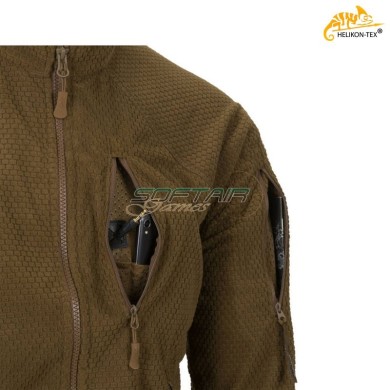 Giacca in pile mod. ALPHA TACTICAL Coyote Helikon-tex® (ht-bl-alt-fg-11)