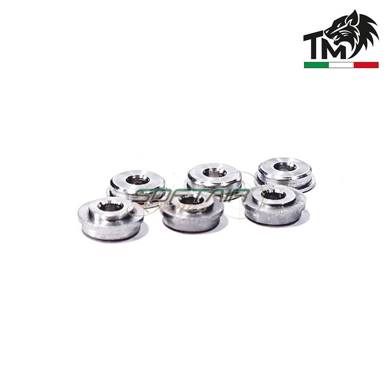 Bushings INOX 8.00mm A.L.P.H.A. EVO! low profile TopMax (tmbc08nx/bpa)