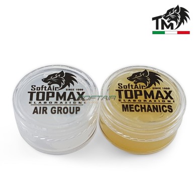 Grease for mechanical components and O-RING/airgroup bundle TopMax (kitgr)