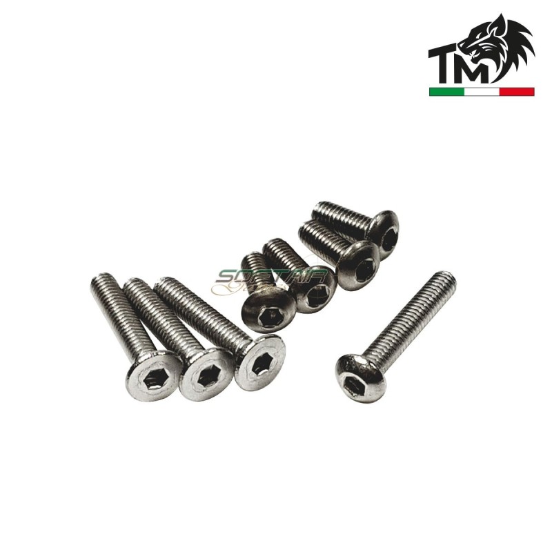 Set di viti per GearBox V2 Lonex e compatibili TopMax (tmvtelx2)