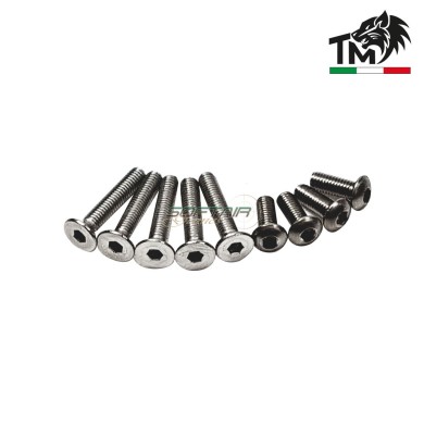 Complete screws set for Low-Cost and compatible V2 GearBoxes TopMax (tmvtelwc2)