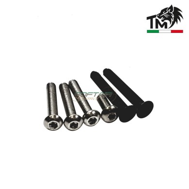 Complete screws set for AK and compatible V3 GearBoxes TopMax (tmvteakv3)