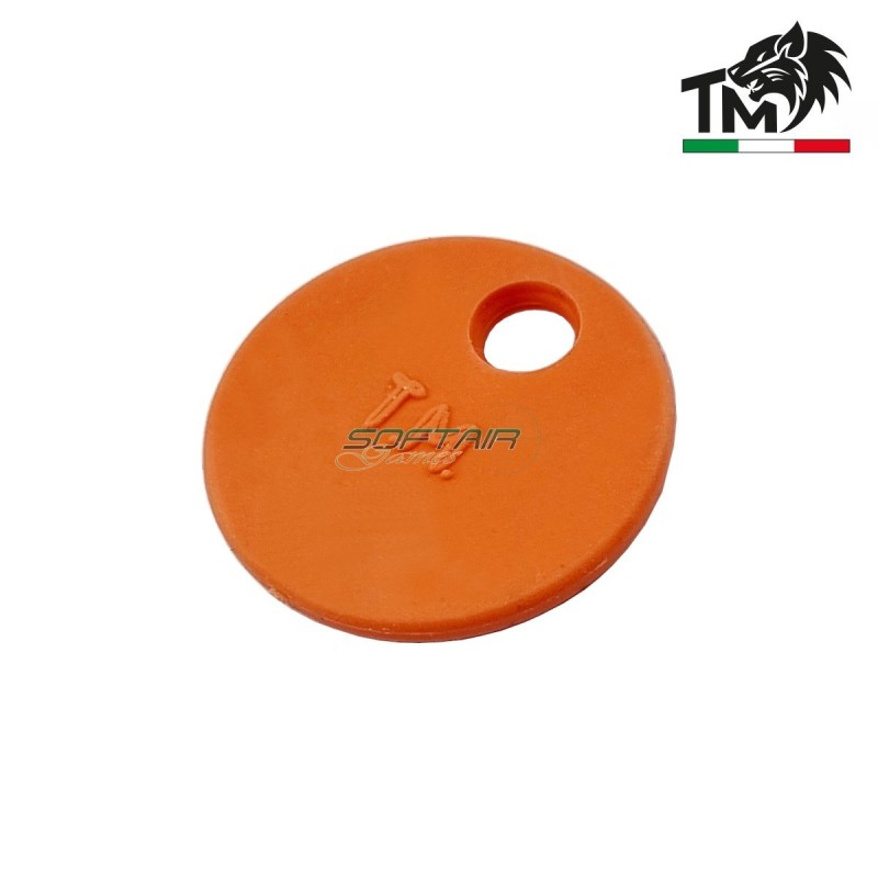 PAD di battuta ORANGE per testa cilindro UMAREX/VFC MP7 AEG gen1/gen2 TopMax (tmpadmp7)