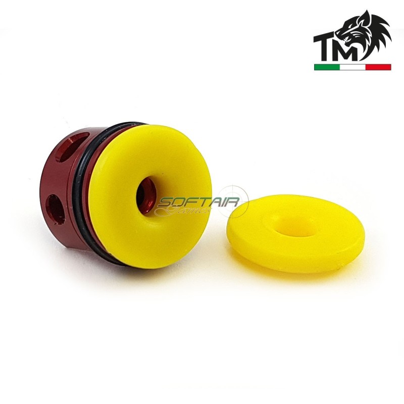 Testa cilindro in ERGAL con PAD YELLOW TopMax (tmmv2y)