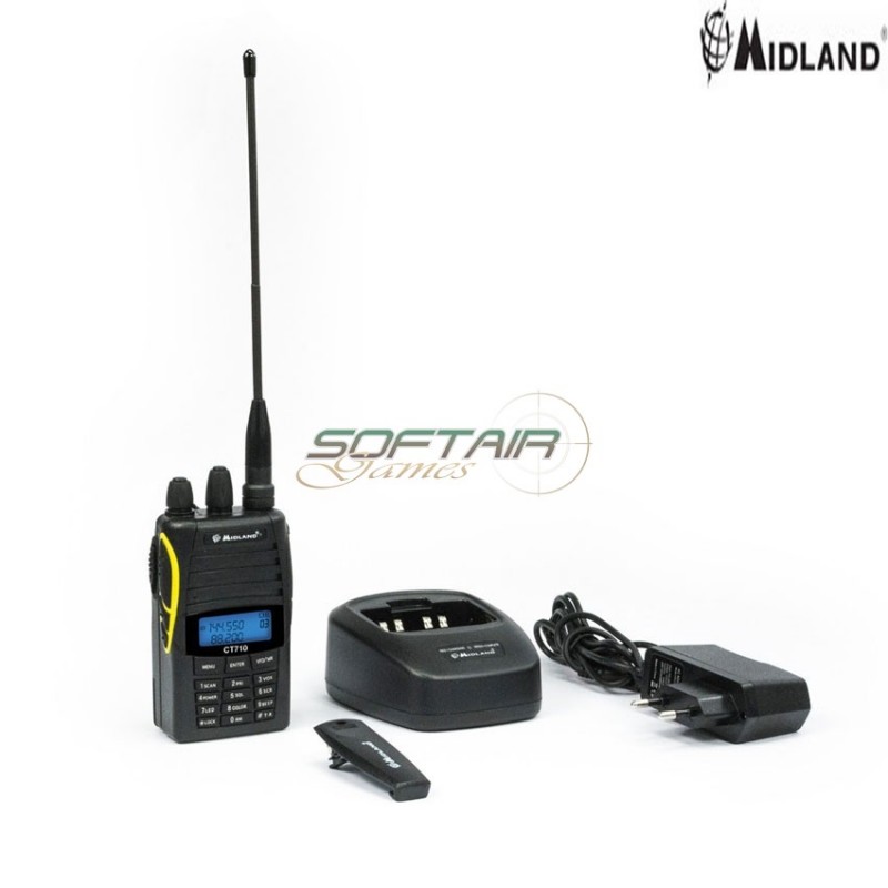 Radio Ct710 Dual Band Vhf/uhf Midland (cod.c1049) Radio Ct710 Dual Band Vhf/uhf Midland (cod.c1049)