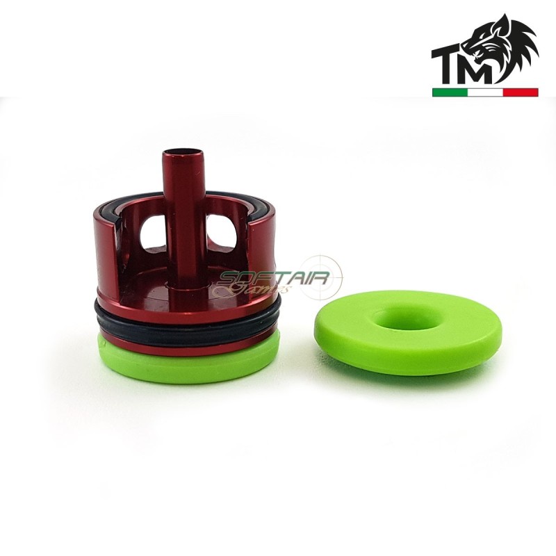 Testa cilindro in ERGAL con PAD GREEN TopMax (tmmv2g)