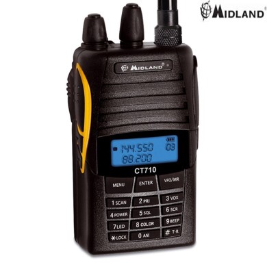 Radio Ct710 Dual Band Vhf/uhf Midland (cod.c1049)