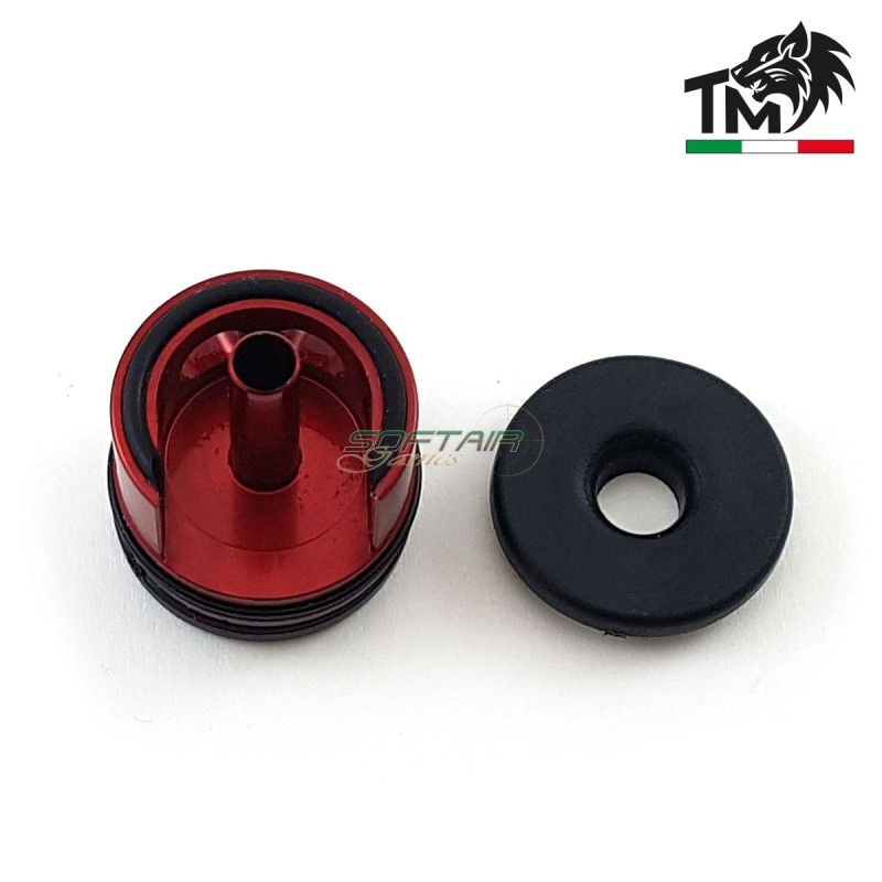 Testa cilindro in ERGAL con PAD BLACK TopMax (tmmv2b)