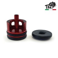 Testa cilindro in ERGAL con PAD BLACK TopMax (tmmv2b)