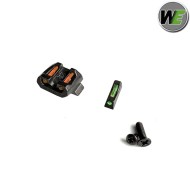Fibre Rear Sights Glock 17 E-force Pistol We (we-we00277) Fibre Rear Sights Glock 17 E-force Pistol We (we-we00277)