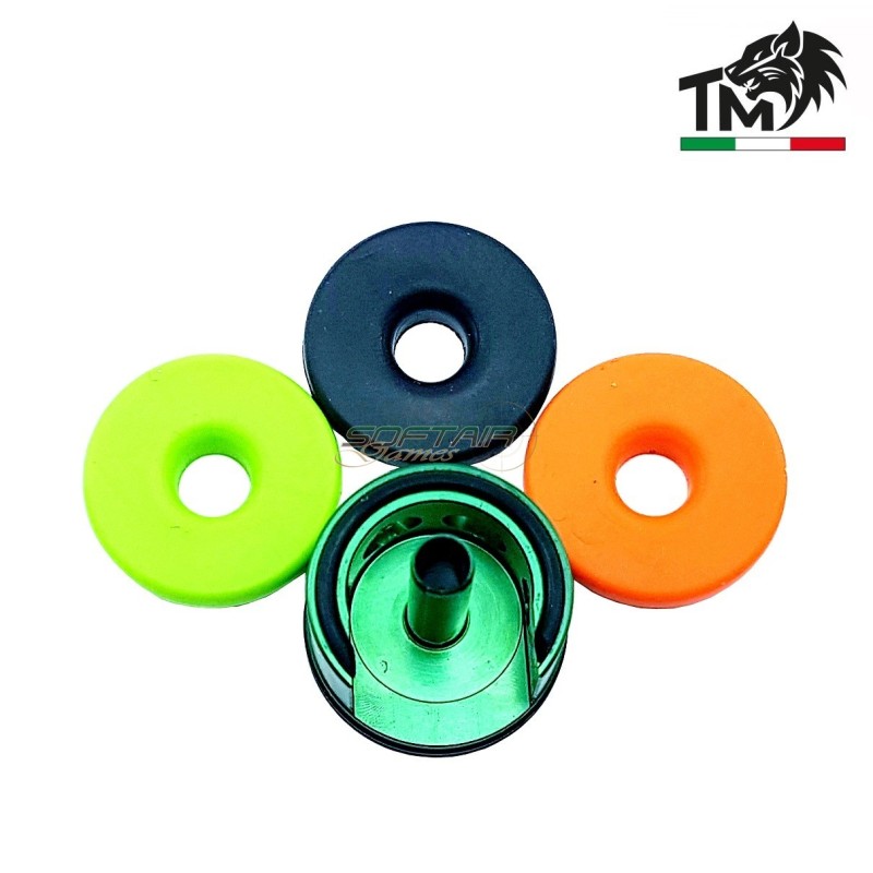 Testa cilindro in ERGAL per SRE con 3 PAD di battuta TopMax (tcmmv2-sre)