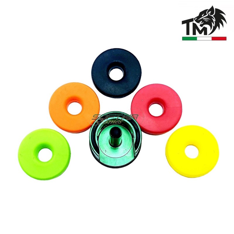 Testa cilindro in ERGAL per SRE con 5 PAD di battuta TopMax (tcmmv2rp5-sre)