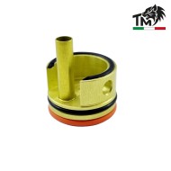 Testa cilindro in ERGAL con PAD ORANGE per UMAREX/VFC MP7 AEG gen1/gen2 TopMax (tcmmp7)