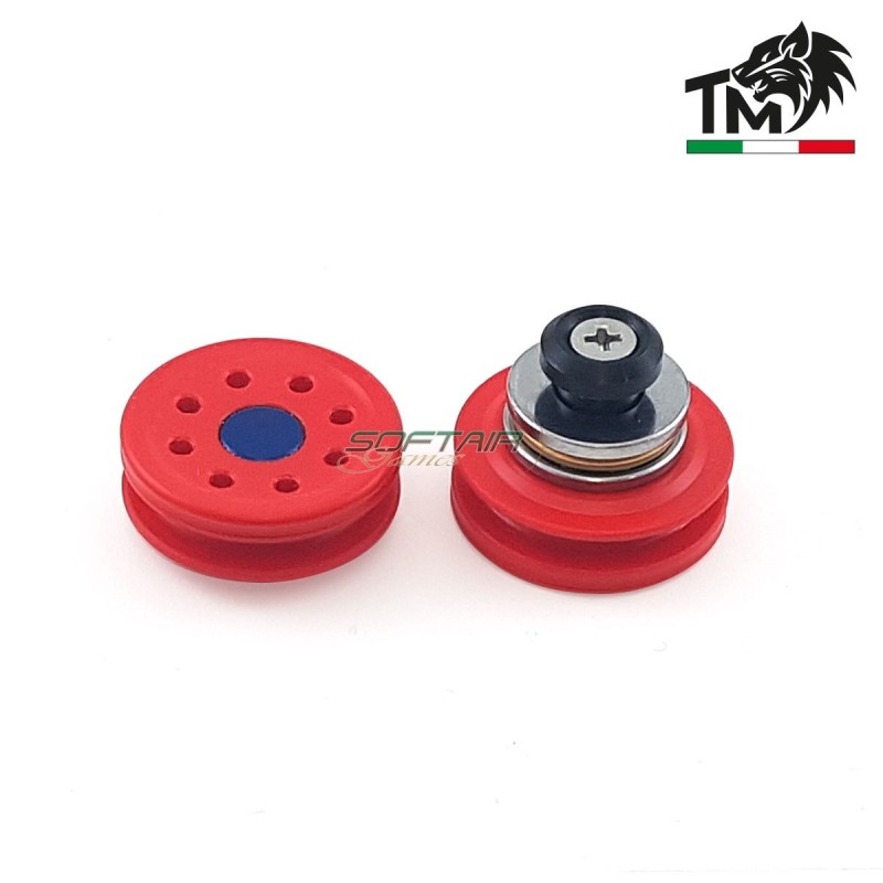 DELRIN REDPOWER piston head with radial holes TopMax (tprpwmm)