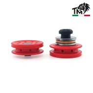 Testa pistone REDPOWER con fori radiali in DELRIN TopMax (tprpwmm)