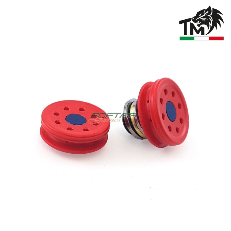 Testa pistone REDPOWER con fori radiali in DELRIN TopMax (tprpwmm)