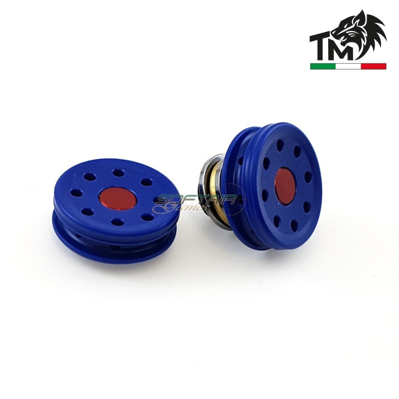 Testa pistone BLUEPOWER con fori radiali in DELRIN TopMax (tpbpwmm)