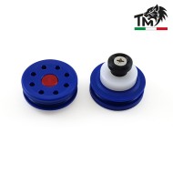 DELRIN BLUEPOWER piston head with radial holes and DELRIN BEARING TopMax (tpbpwmm-d)