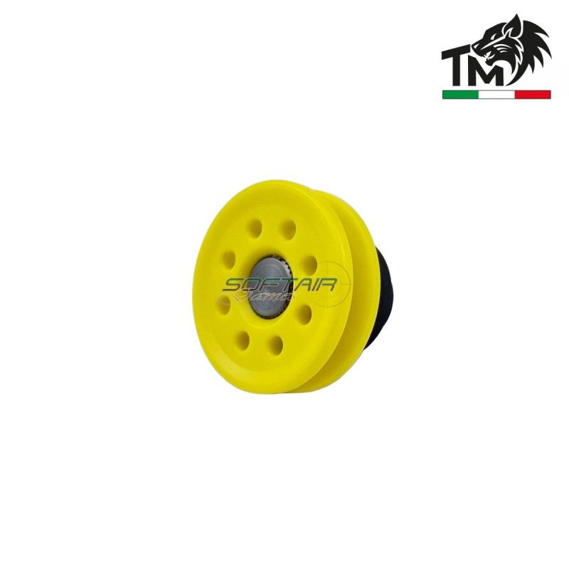 Testa pistone SUNPOWER con fori radiali in DELRIN per UMAREX/VFC MP7 AEG gen1/gen2 TopMax (tpmp7d)