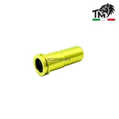 Spingipallino 21.05mm in ERGAL con O-RING per serie M4 GIALLO TopMax (spm4e2105)