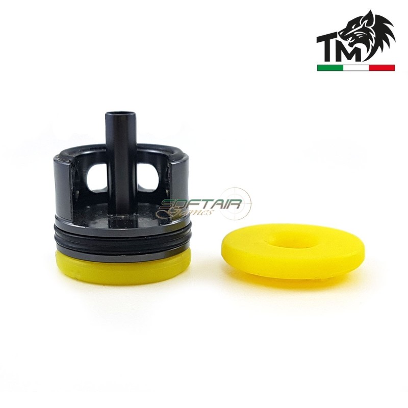 Testa cilindro in ERGAL con PAD YELLOW B.A. TopMax (tcmmv2y-nv)
