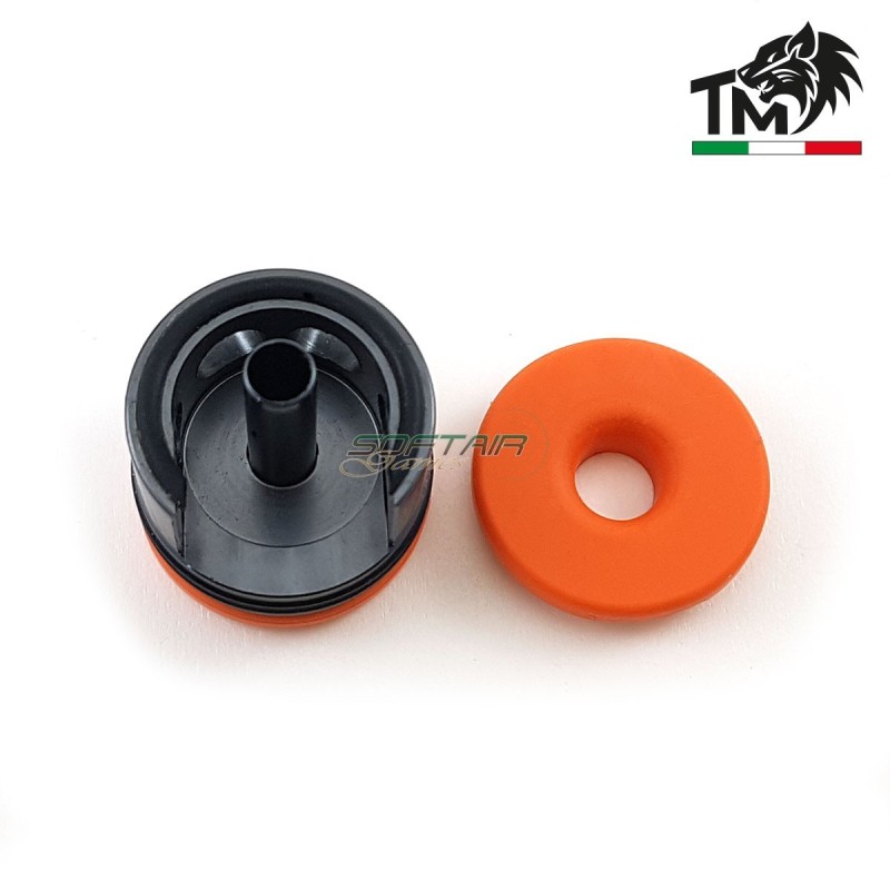 Testa cilindro in ERGAL con PAD ORANGE B.A. TopMax (tcmmv2o-nv)