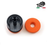 Testa cilindro in ERGAL con PAD ORANGE B.A. TopMax (tcmmv2o-nv)