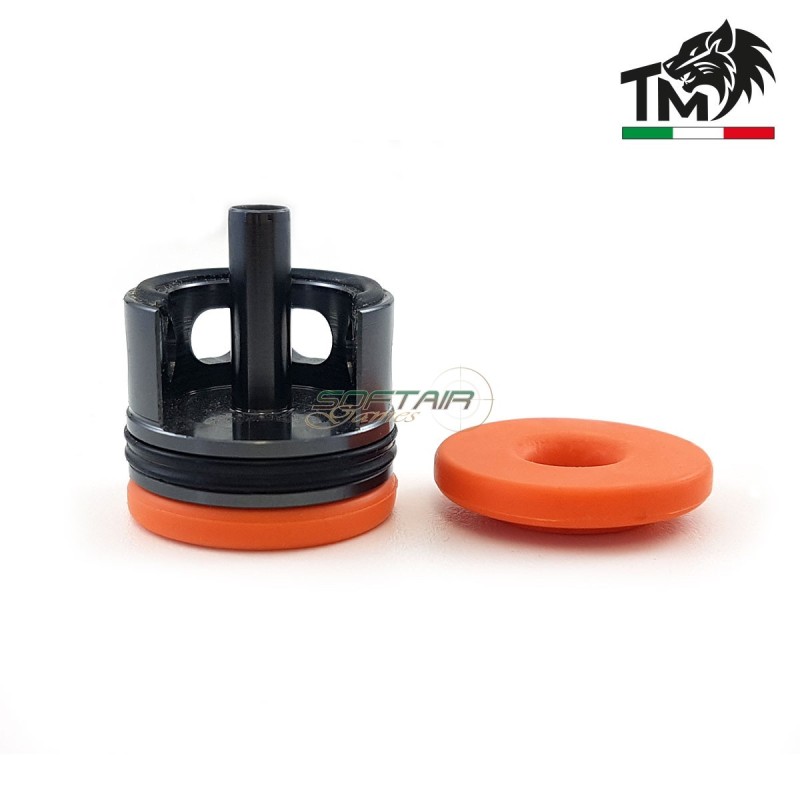 Testa cilindro in ERGAL con PAD ORANGE B.A. TopMax (tcmmv2o-nv)