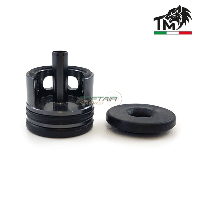 Testa cilindro in ERGAL con PAD BLACK B.A. TopMax (tcmmv2b-nv)