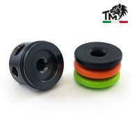 Testa cilindro in ERGAL con 3 PAD di battuta B.A. TopMax (tcmmv2-nv)