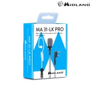 Auricolare/microfono MA31-LK PRO Per Kenwood Modello Pneumatico Midland (c1497.01)