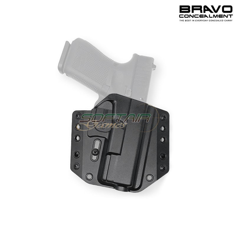 Fondina rigida OWB BLACK per Glock 17 Bravo Concealment (bc-fb1002)
