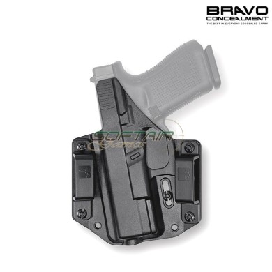 Rigid Holster OWB BLACK for Glock 17 Bravo Concealment (bc-fb1002)