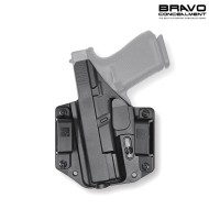 Rigid Holster OWB BLACK for Glock 17 Bravo Concealment (bc-fb1002)