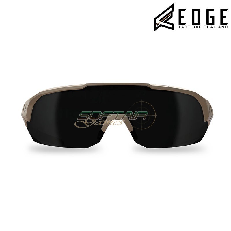 Occhiali da tiro Arc Light TAN lente SMOKE G15 Edge Tactical (edge-etal2-sm)