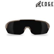 Occhiali da tiro Arc Light TAN lente SMOKE G15 Edge Tactical (edge-etal2-sm)