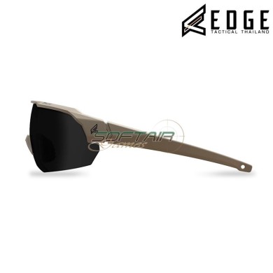 Occhiali da tiro Arc Light TAN lente SMOKE G15 Edge Tactical (edge-etal2-sm)