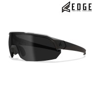 Arc Light Shooting Glasses BLACK lens SMOKE G15 Edge Tactical (edge-etal1-sm)