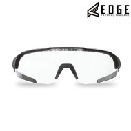 Arc Light Shooting Glasses BLACK lens CLEAR Edge Tactical (edge-etal1-ts)