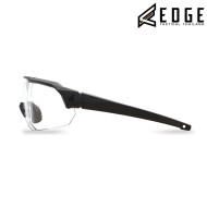 Arc Light Shooting Glasses BLACK lens CLEAR Edge Tactical (edge-etal1-ts)