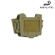 Universal Helmet Cover Rear Pouch Coyote Tan Agilite (8280cyt1sz) Universal Helmet Cover Rear Pouch Coyote Tan Agilite (8280cyt1sz)