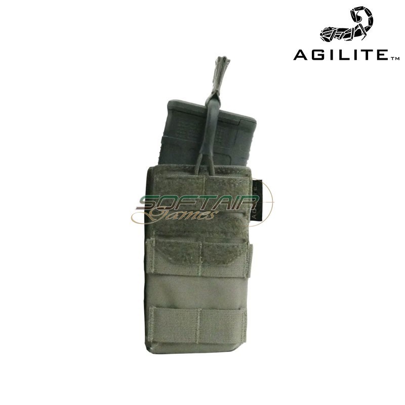 AG1™ 5.56 Single Mag Pouch RANGER GREEN Agilite (8151rng1sz) AG1™ 5.56 Single Mag Pouch RANGER GREEN Agilite (8151rng1sz)