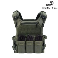 Tasca tripla PINCER PLACARD™ MULTI-CALIBER RANGER GREEN Agilite (8038.1rng1sz)