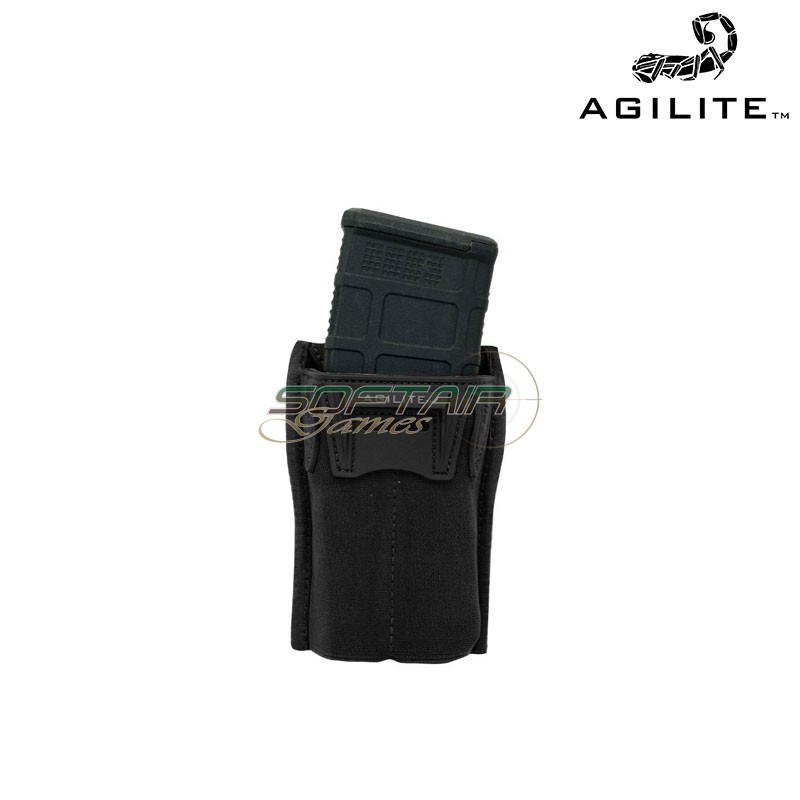 Tasca singola PINCER PLACARD™ 5.56 BLACK Agilite (8034blk1sz)