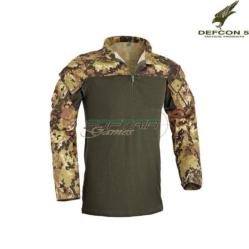 Combat Shirt VEGETATA ripstop polycotton Defcon 5 (d5-3048-vi)