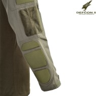 Combat Shirt COYOTE TAN Rip-Stop con protezioni Defcon 5 (d5-3433-ct)
