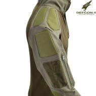 Combat Shirt COYOTE TAN Rip-Stop with protections Defcon 5 (d5-3433-ct)